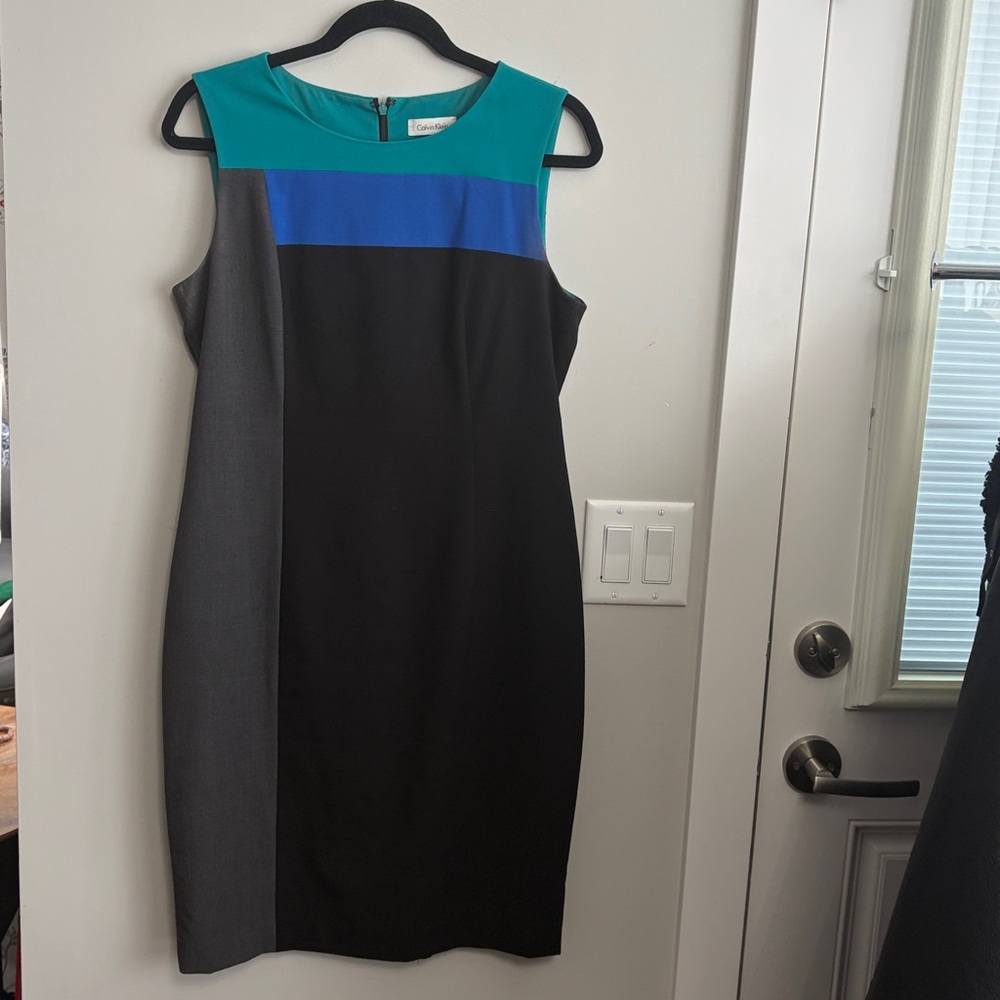 Calvin Klein Block Dress